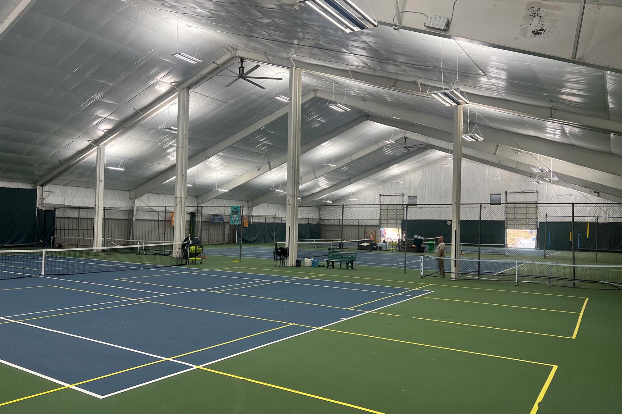 Hot Springs Country Club Indoor Tennis Court