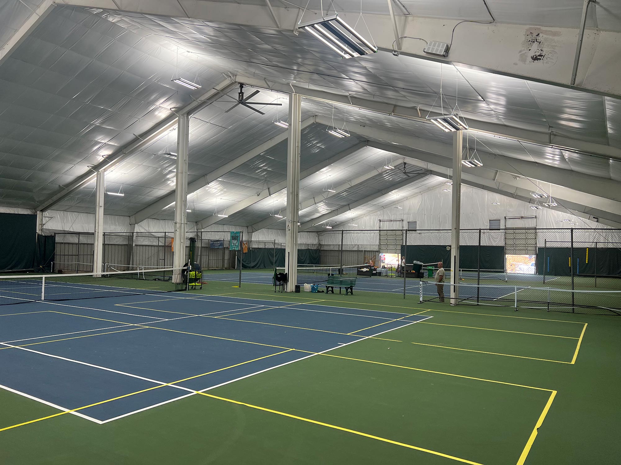 Hot Springs Country Club Indoor Tennis Court